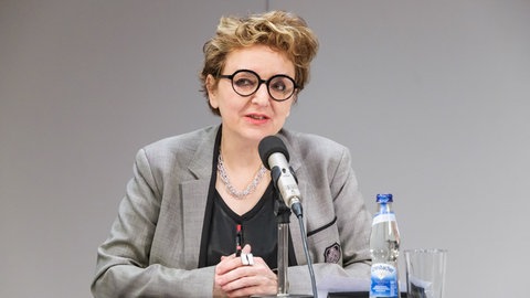 Die israelische Soziologin und Autorin Eva Illouz spricht im Rahmen einer Tagung.