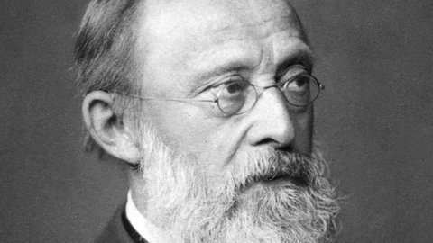 Rudolf Virchow (1821 - 1902), undatiertes Porträt des Arztes, Pathologen, Anthropologen, Prähistorikers und Politikers