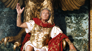 Alain Delon als Julius Caesar im Film "Asterix bei den Olympischen Spielen" (2008)