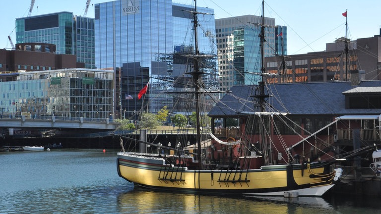 Das "Boston Tea Party Museum"