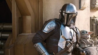 Ein Filmstill aus "The Mandalorian"