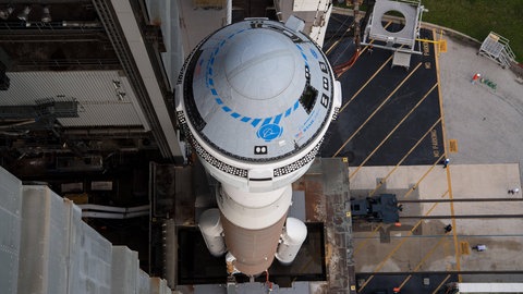 Boeing startet den ersten bemannten Starliner-Flug in Richtung ISS.
