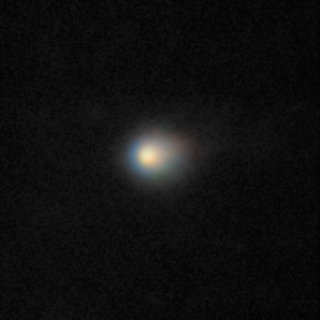 Der interstellare Komet 3IATLAS, aufgenommen mit dem Teleskop Gemini North auf Hawaii. (zu dpa: «Weitgereister Gast: Interstellares Objekt entdeckt»)