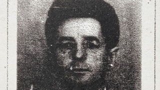 Vergrößertes Foto von Walter Praedel aus der MfS-Akte vom Tag der Verhaftung am 7.10.1961