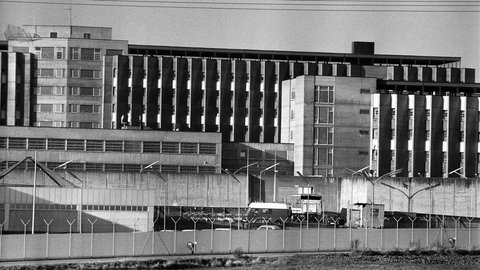 JVA Stammheim in Stuttgart, 1977