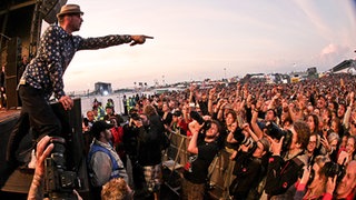 Beatsteaks auf der Bühne bei Rock am Ring