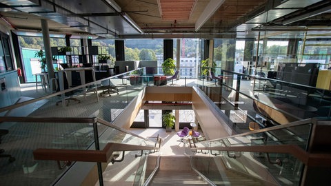 Das neue SWR Medienzentrum am Standort Baden-Baden © SWRThorsten Hein
