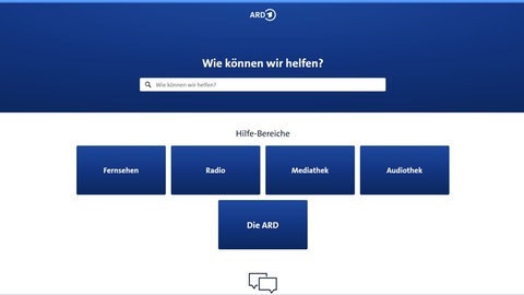 hilfe.ARD.de © SWRARD Online