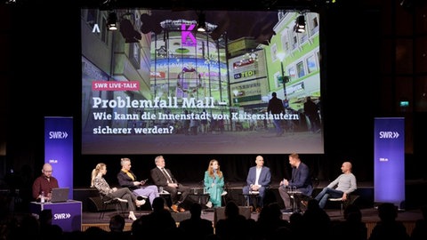 SWR Live-Talk in Kaiserslautern. © SWRReiner Voß