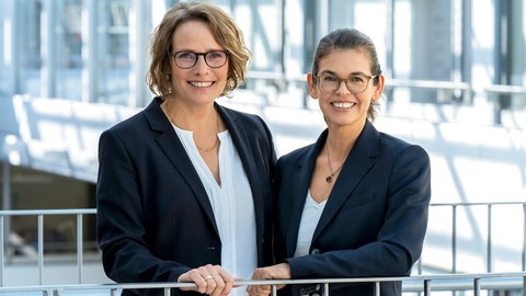 Dr. Frauke Pieper (li.) und Dr. Alexandra Köth (re.) © SWRAndrea Enderlein
