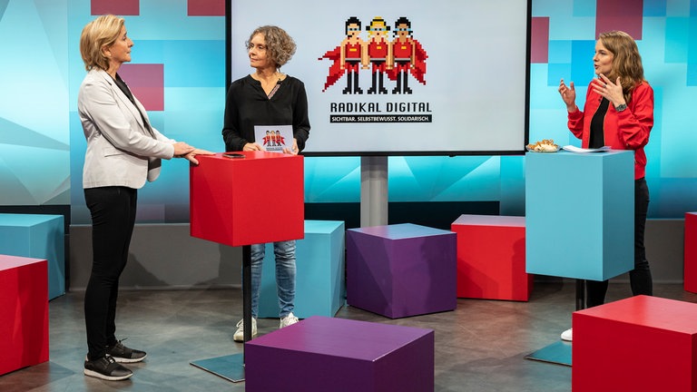 Susanne Werling, Claudia Deeg und Anika Keil