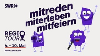 Die SWR Regiotour 2026 im Rhein-Lahn-Kreis.