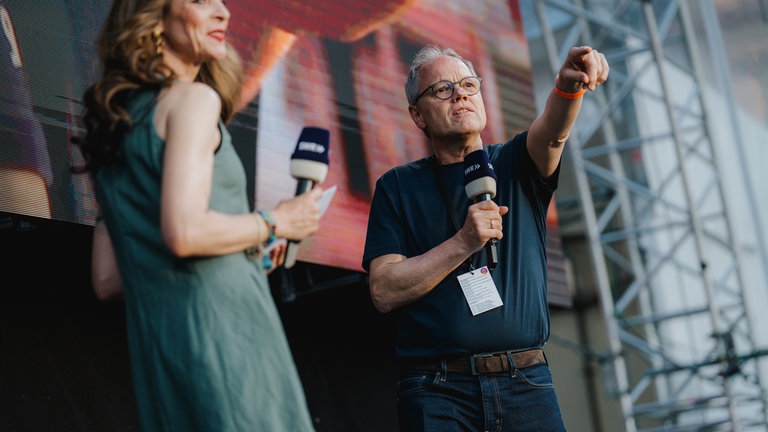 SWR Intendant Kai Gniffke auf der Tatortbühne