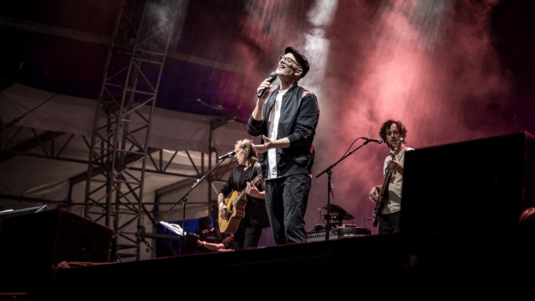 Die Premiere der Show "Viva la Vida" bei SWR1 Pop & Poesie beim SWR Sommerfestival