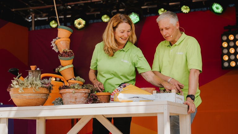 Impressionen von der Festivalmeile beim SWR Sommerfestival in Stuttgart