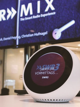 SWR3 auf Smartspeaker bei Veranstaltung