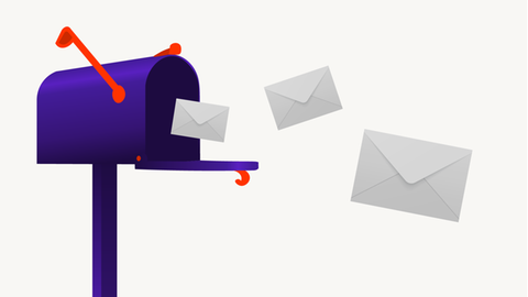Briefe aus Briefkasten