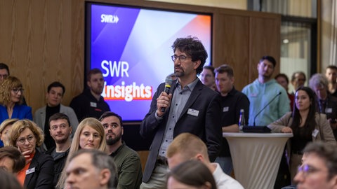 Eindrücke der Veranstaltung SWR Insights am 19. Februar im Medienzentrum Baden-Baden