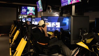 Simracing-Event zum Start des neunen SWR Podcast „Höllenrausch“