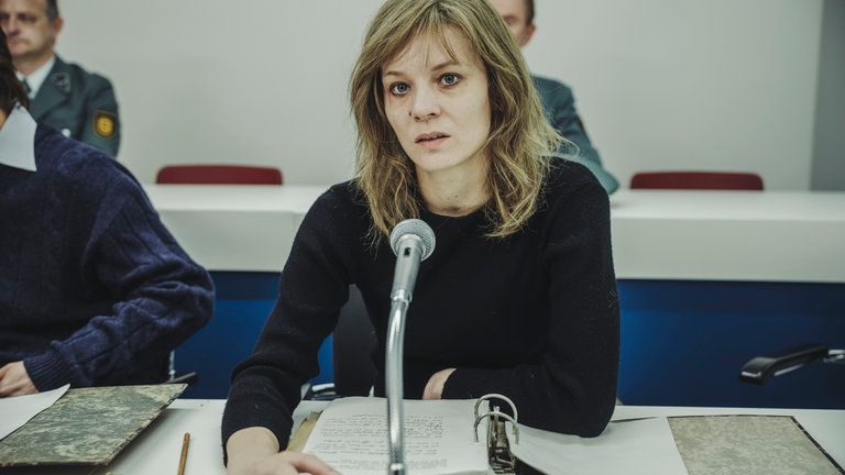 Lilith Stangenberg spielt Gudrun Ensslin in "Stammheim - Hauptstadt der RAF"