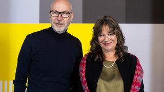 Redaktionsleiterin Stefanie Groß (re.), Redaktionsleiter Burkhard Althoff (li.)