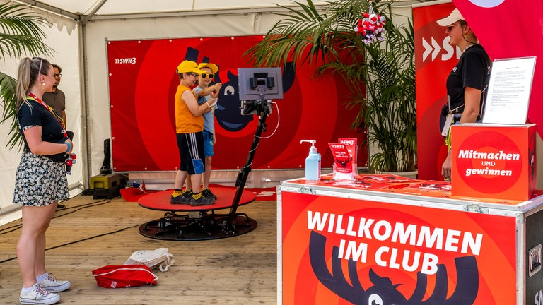 SWR3 Club mit einem Angebot für die Kinder beim SWR Sommerfestival