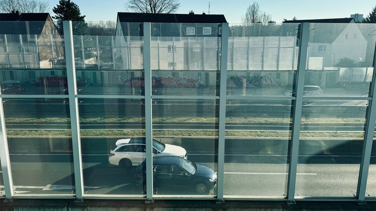 Die A40 in Essen