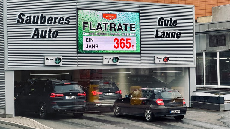 Die "Mr. Wash"-Filiale in Stuttgart