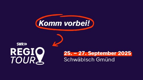 Key Visual zur Regiotour Schwäbisch Gmünd, Komm vorbei