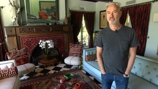 Hollywood-Regisseurs Roland Emmerich in seiner Villa in den USA in Los Angeles