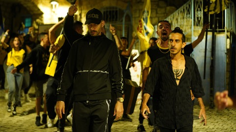 Hooligans um Yakir und Liran 