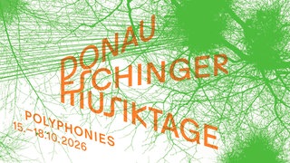Key Visual der Donaueschinger Musiktage 2026