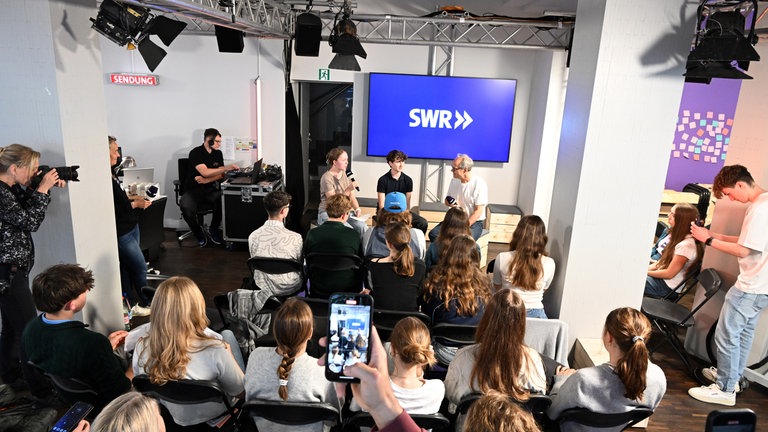 Nachrichtentag 2025 Pop Up Studio Mainz