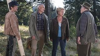 Riedle, Karl und Bea sind mit Josef Zimmermann konfrontiert