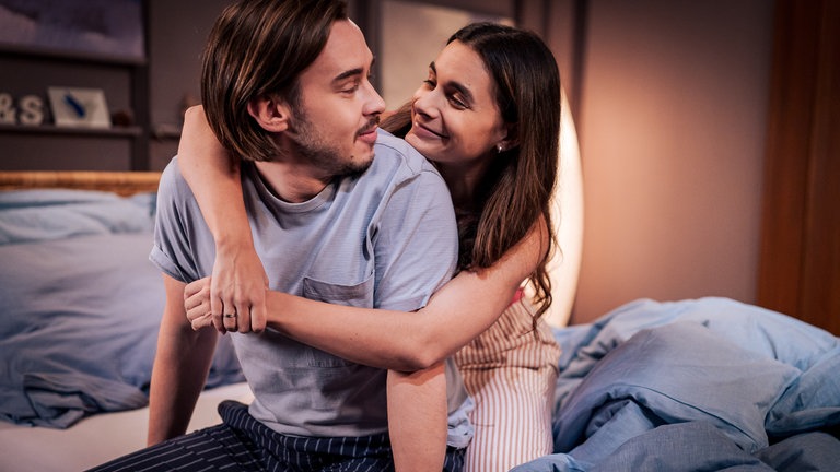 Jenny (Julia Obst) und Sebastian (Dominik Stricker)