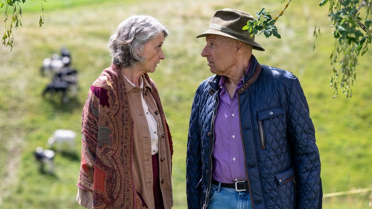 Franz (Edgar-M. Marcus) und Irene (Susanne Scholl)