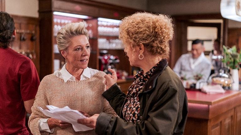 Am Set von Staffel 154 Der Fallers