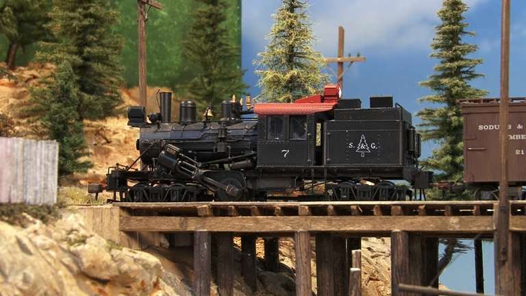 Modellbahnanlage „S&G Mining and Navigation Co.” 