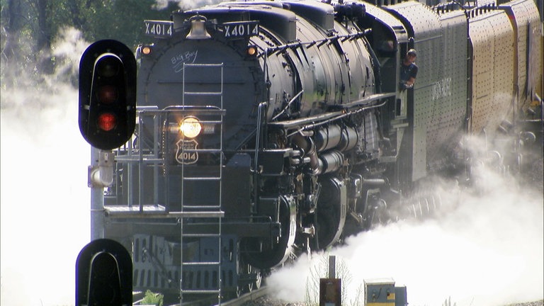 Ausfahrt aus dem Depot in Omaha, August 2019