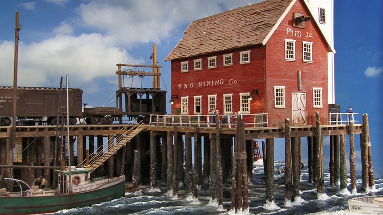 Modellbahnanlage „S&G Mining and Navigation Co.” 