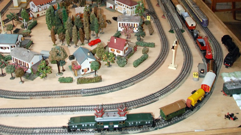 Märklin Anlage  Rarität aus der Nachkriegszeit