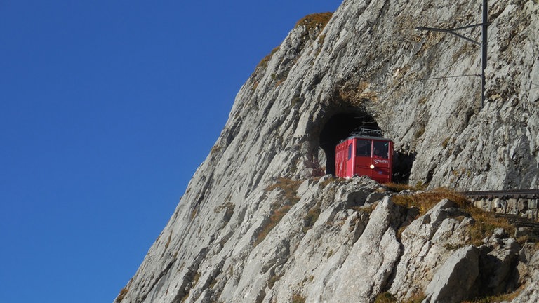 Pilatusbahn in der Eselwand