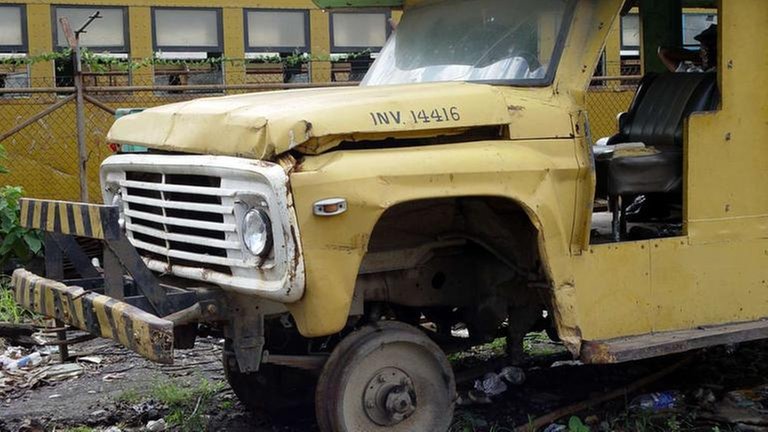 Honduranische Wagen-Draisine