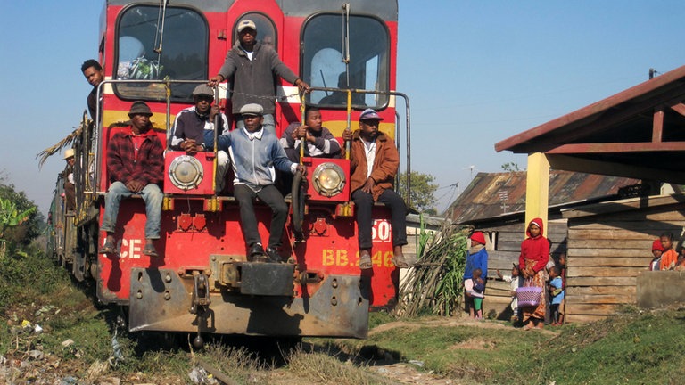 Lokbesetzung in Madagaskar