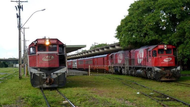 Bahnhof in Curitiba