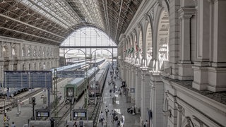 Bahnhofshalle des Keleti Pályaudvar