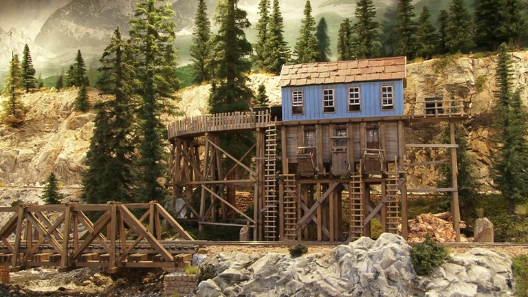 Modellbahnanlage „S&G Mining and Navigation Co.” 