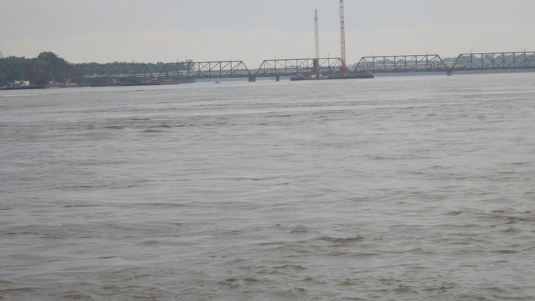 Der Mississippi wird überquert