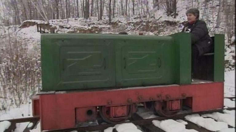 Barbara Anklam war Lokführerinn bei den Dredner Trümmerbahnen
