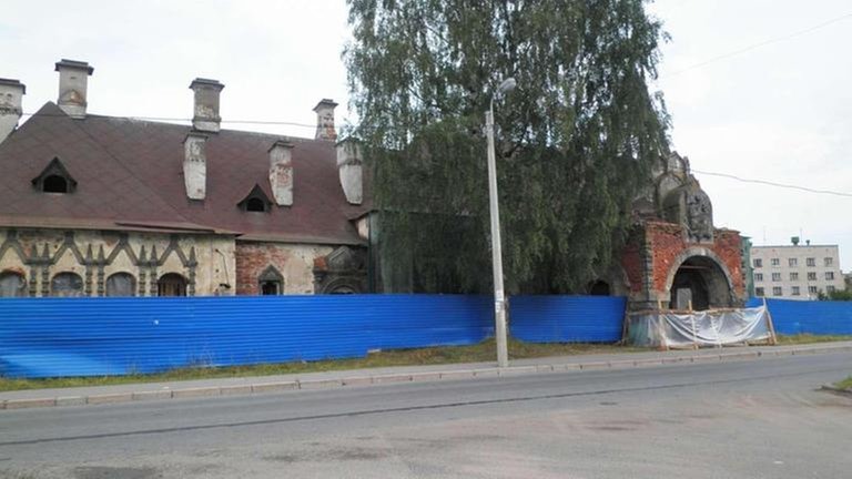 Der ehemalige Zarenbahnhof in Zarskoje Selo